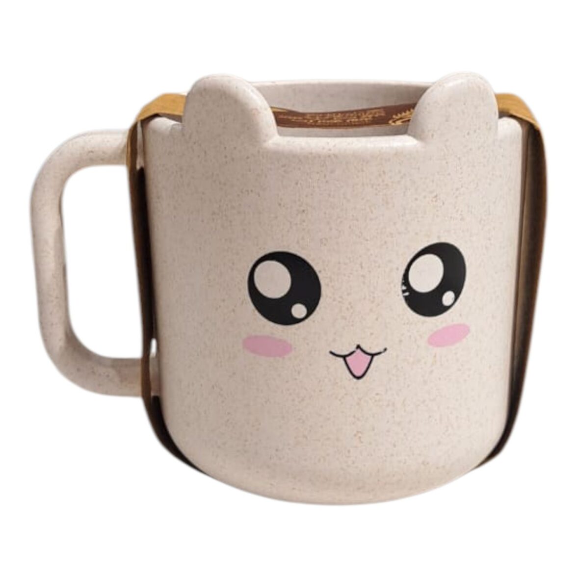 Mug Plástico De Gato