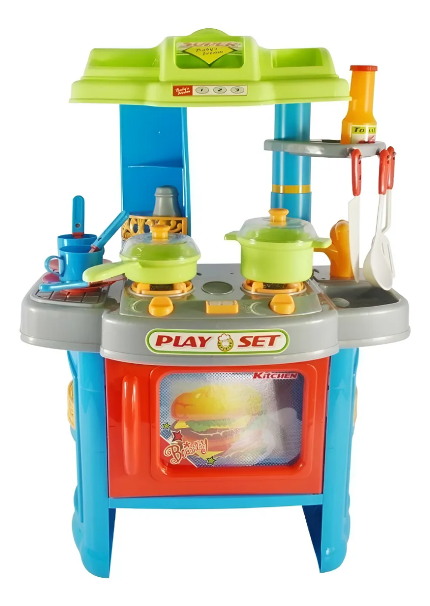 Set de cocina azul REF. 008-26A