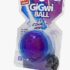 GiGwi Ball' with Squeaker transparent purple/blue--M 1pk 6297