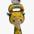 Deer- cotton rope dog toy with squeaker and inside