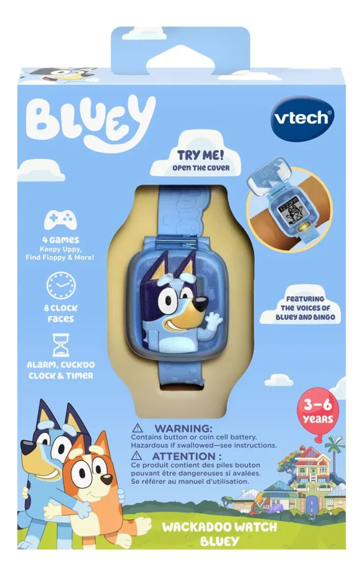 Reloj VTech Bluey Wackadoo