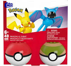 Pokébolas Pikachu & Zubat