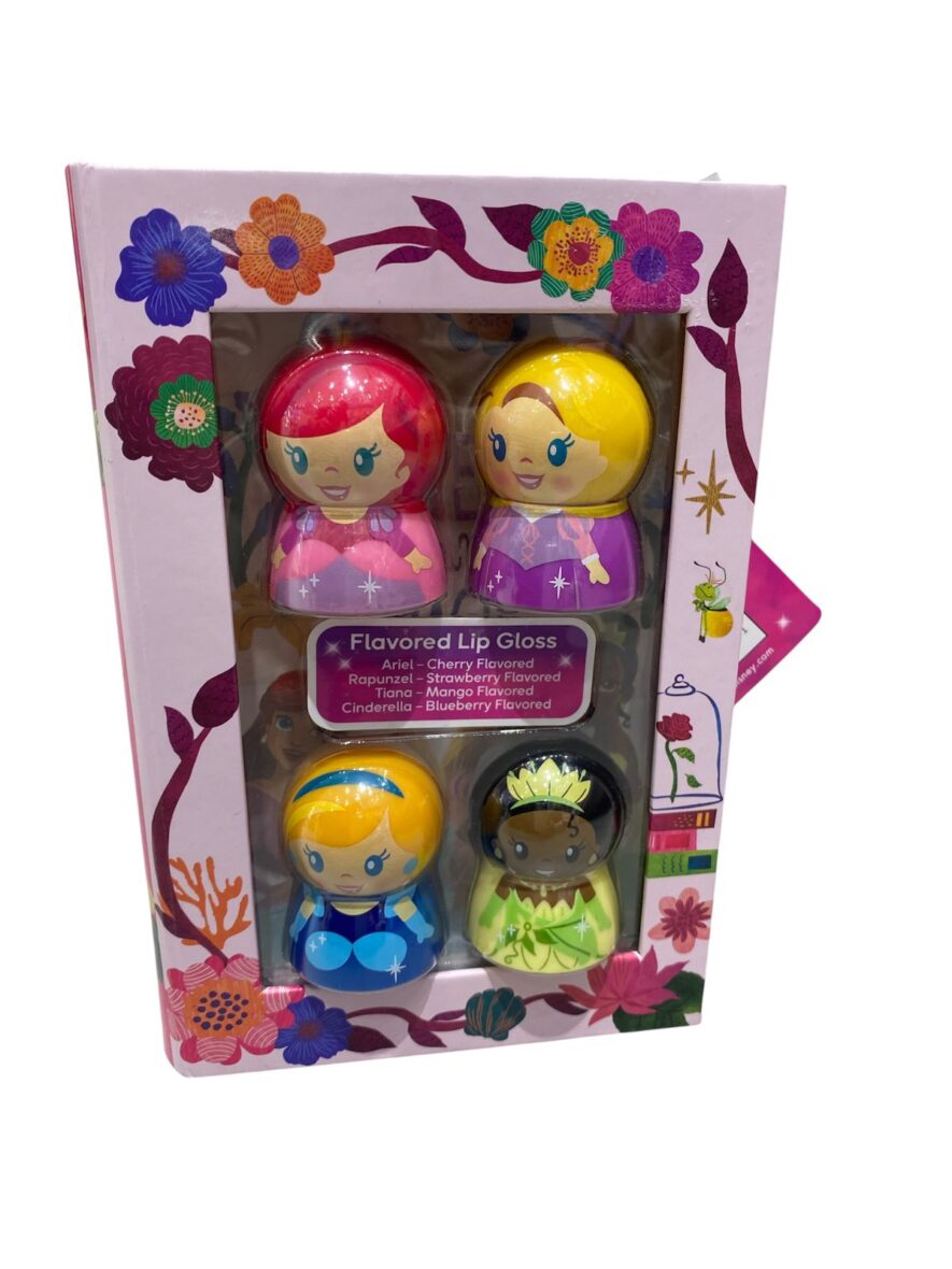 Flavored Lip Gloss Disney Princess Pack x 4