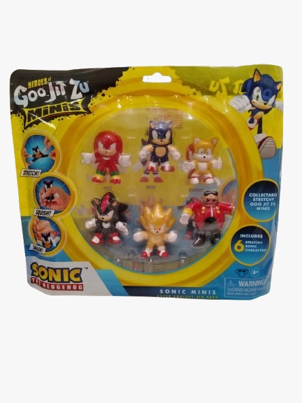 Goo Jit Zu Sonic Minis Six Pack
