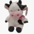 Peluche - Vaca Sentada con Collar