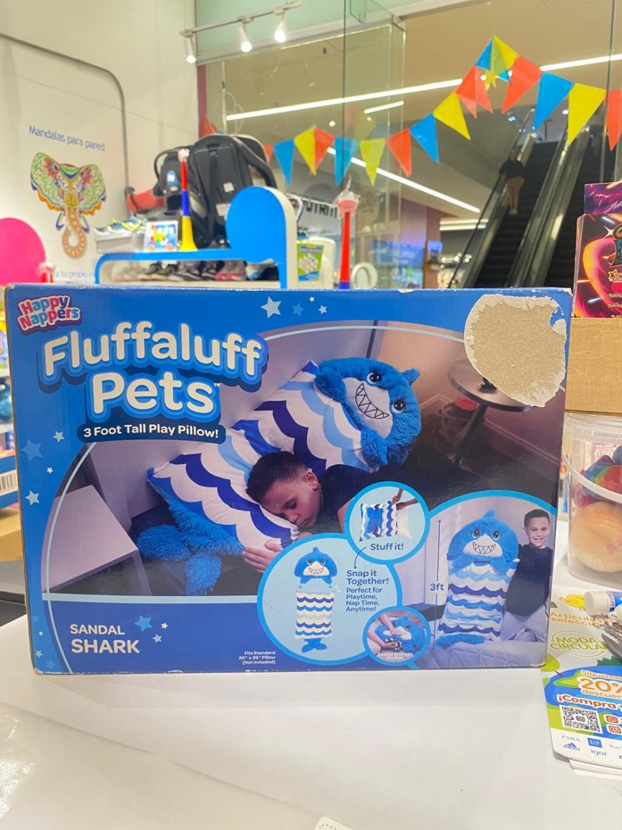 Almohada Flufaluff Shark