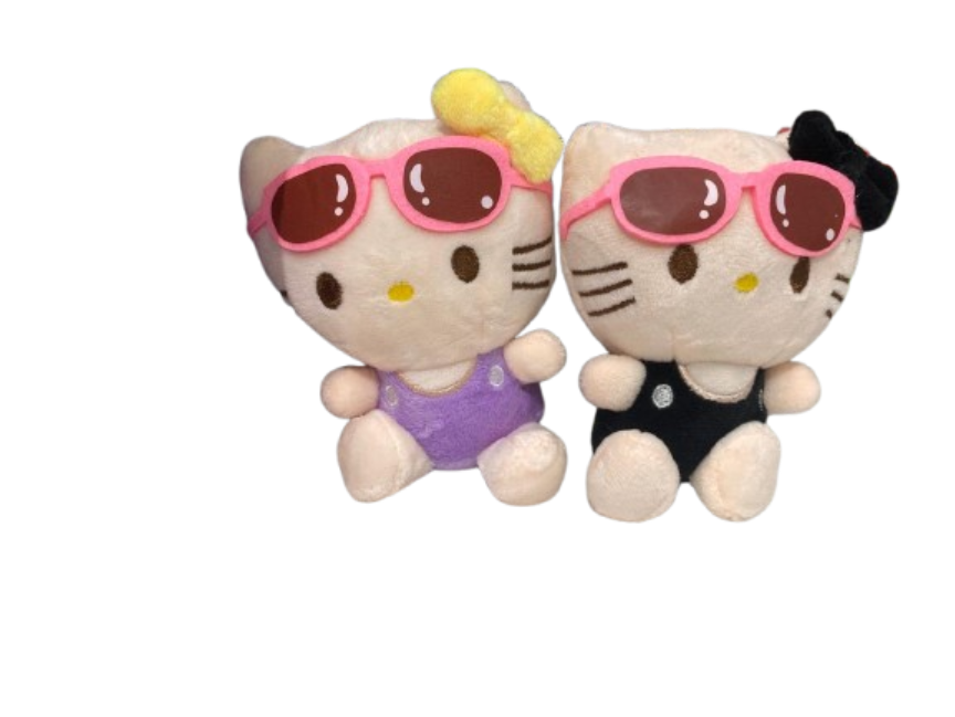 Llavero Hello y Snoopy Gafas