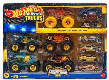 Hot Wheels Monster Trucks Trophy Champions