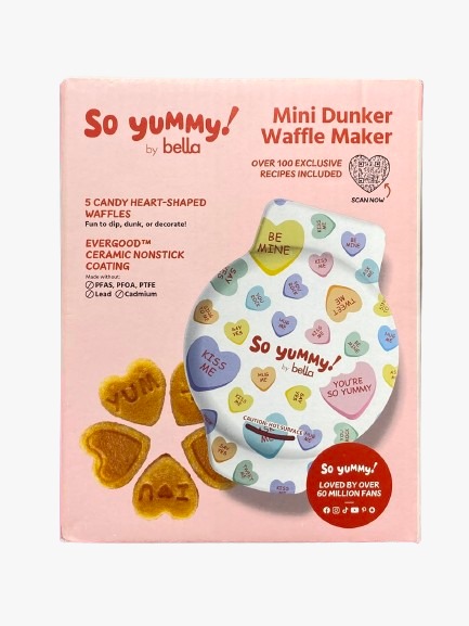 Mini Waflera Corazones