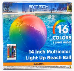 Pelota Bytech Control Remoto con Luces de Colores